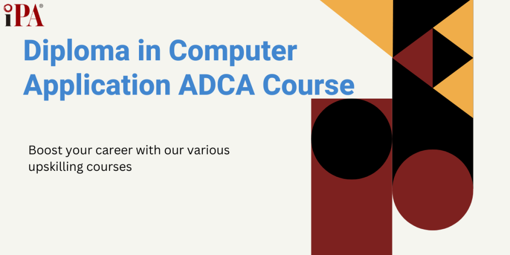 diploma in computer application adca course