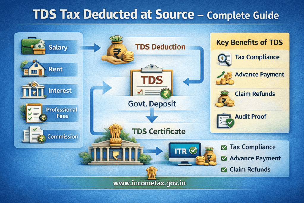 What is TDS (Tax Deducted at Source)
