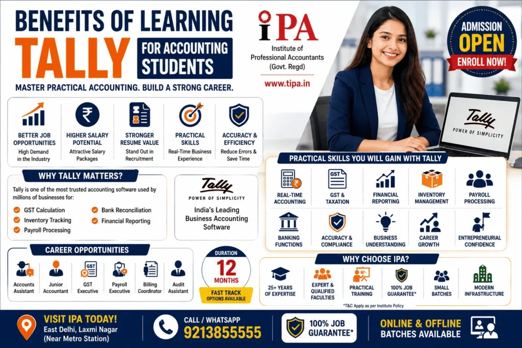 Benefits of Learning Tally for Accounting Students