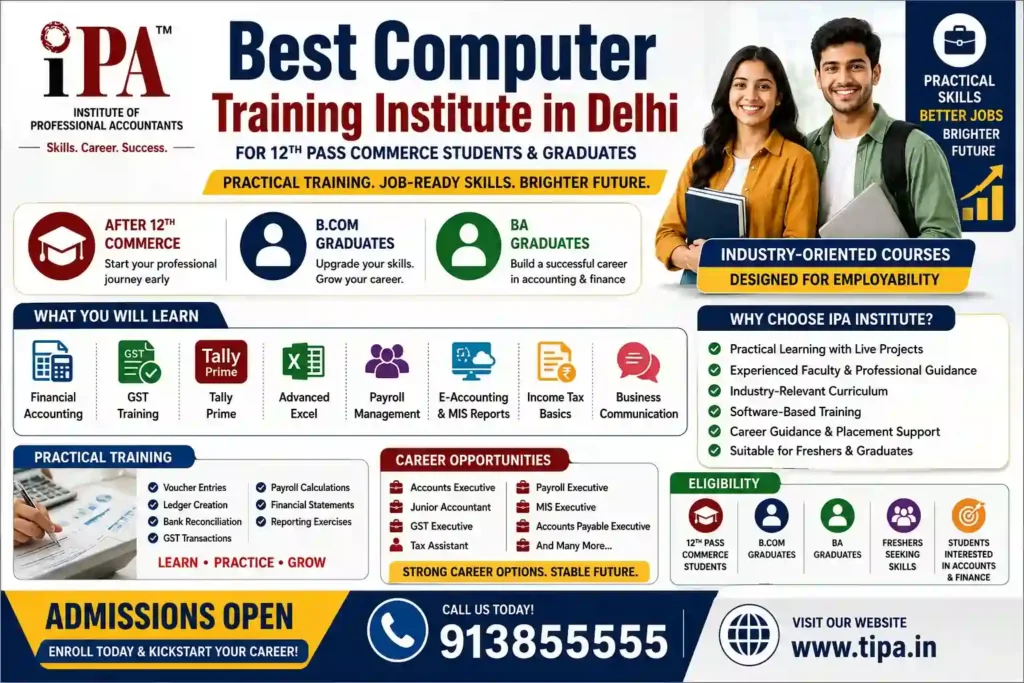 Best Compute Training Institute in Delhi