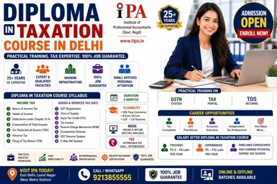 Diploma in Taxation Law (DTL) in Delhi