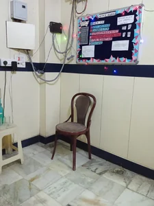 Waiting area outside the counselling room at IPA, E-54 Laxmi Nagar