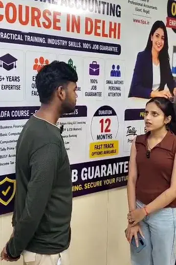 Accounting course, video testimonial