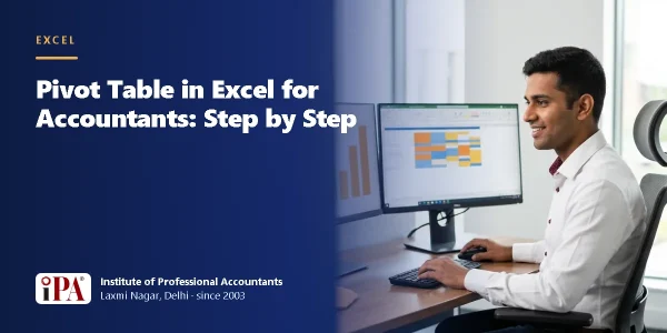 Pivot Table in Excel for Accountants: Step by Step – IPA guide illustration